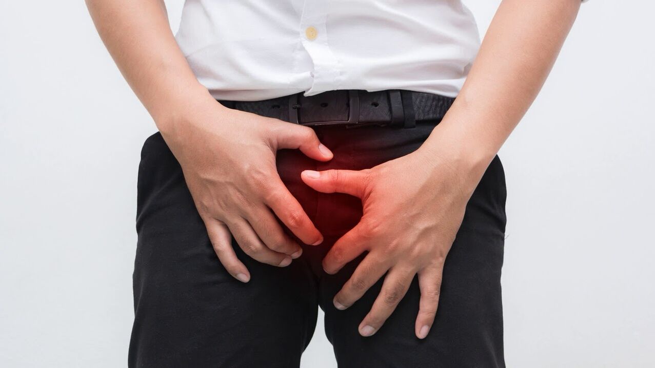 nyeri pangkal paha dengan prostatitis