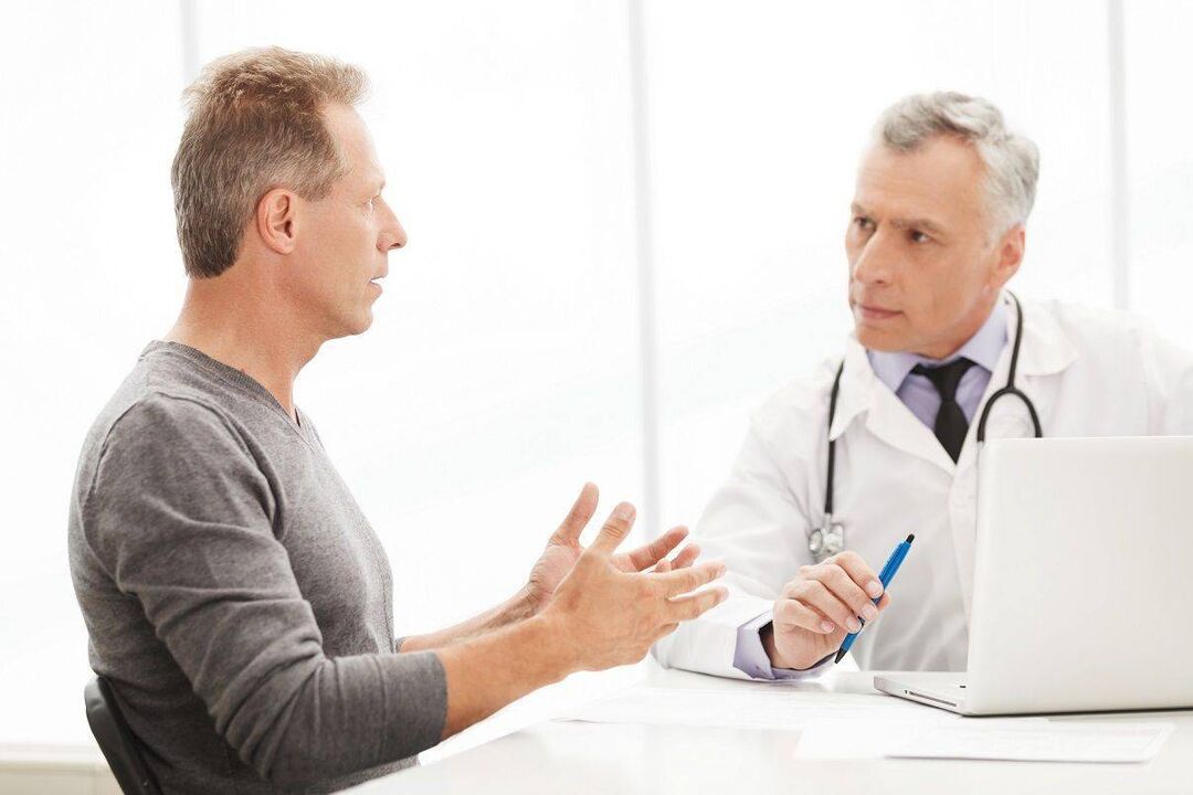 Menemui dokter untuk gejala prostatitis